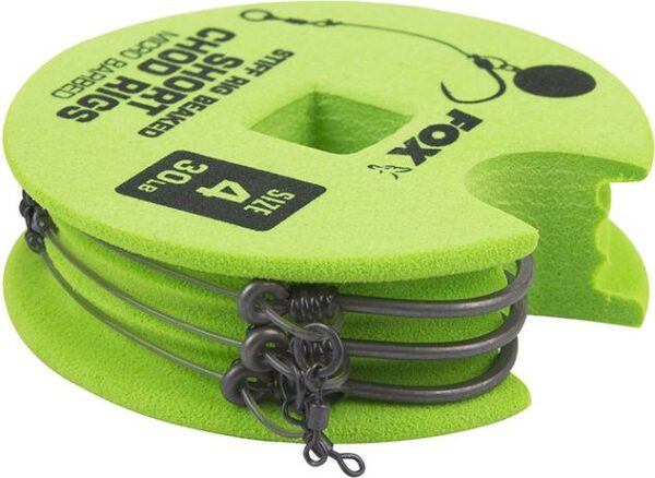FOX Przypom short Edge Armapoint stiff rig beaked Chod rigs x 3 - obrazek 3