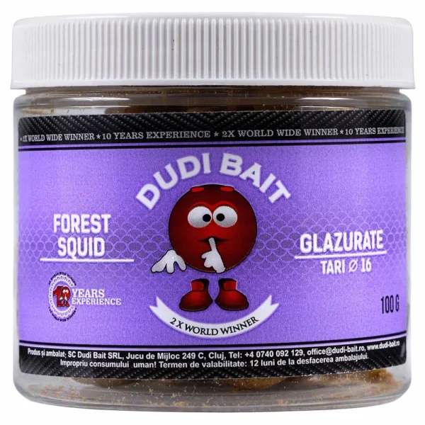 DUDI BAITS - Kulki Hakowe Forest Squid w otoczce Tari (Wolno Pracujące)