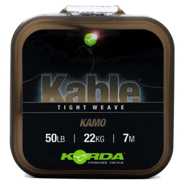 Korda Leadcore Kable Tight Weave Kamo  7m 50lb