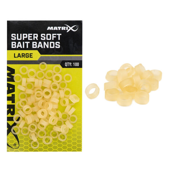 MATRIX Gumki Super Soft Bait Bands - Large