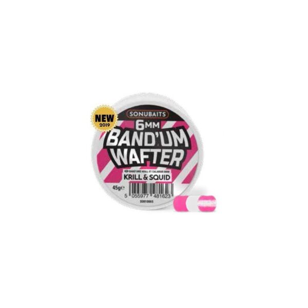 SONUBAITS Dumbelsy - Band'Um Wafters 6mm - Krill & Squid