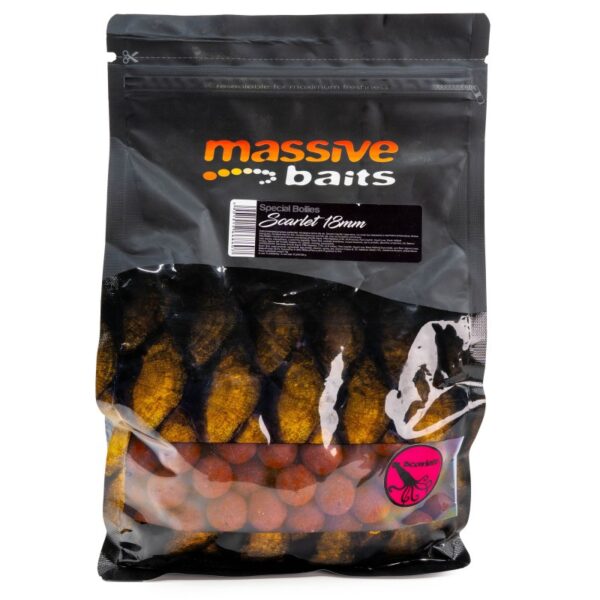 Massive Baits- Kulki Special Boilies Scarlett 18mm 1kg