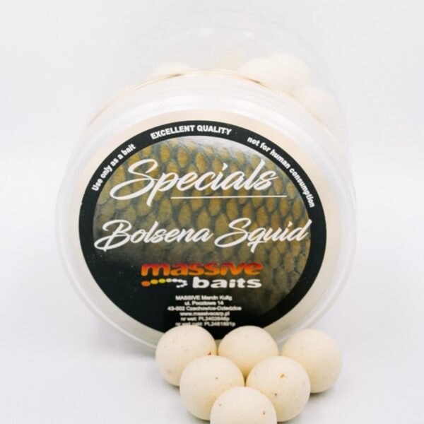 Massive Baits- Bolsena Squid Pop-Up 18mm