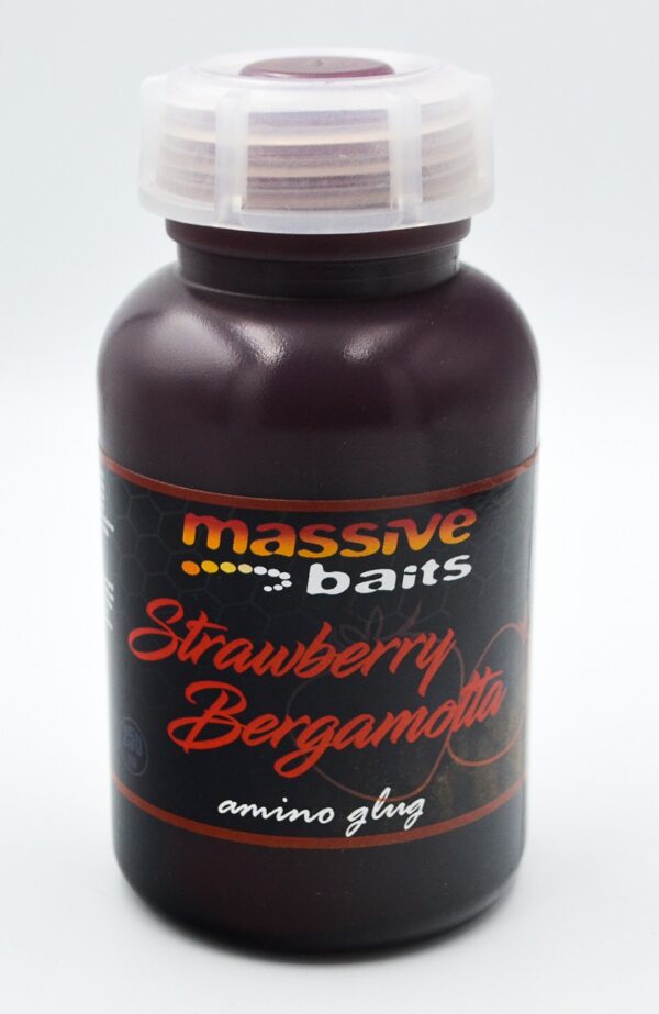 Massive Baits- Special Amino Glug Strawberry Bergamotta 250ml