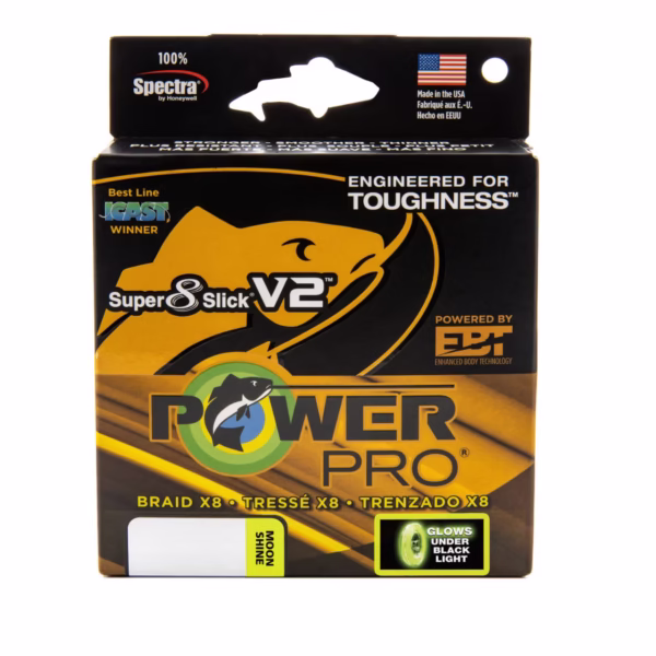 PowerPro Plecionka Super 8 Slick V2 135m - Aqua Green