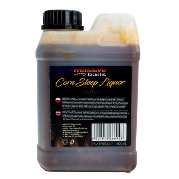 Massive Baits- Liquid Corn Steep Liquor Activ 1l