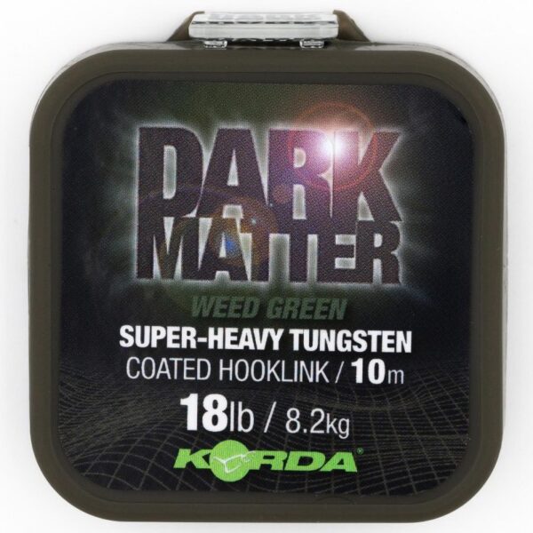 KORDA Plecionka Korda Dark Matter Wreed Geen Super-Heavy Tungsten Coated 25lb 10m