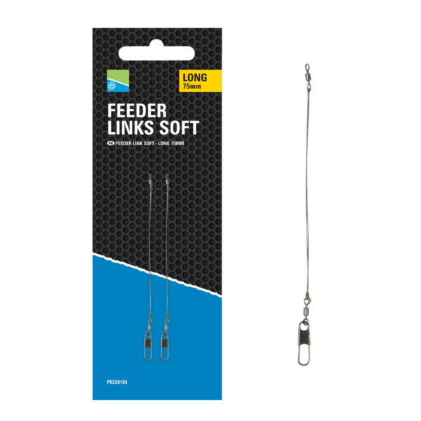 PRESTON Łączniki Feeder Links Soft - Long 7.5cm