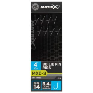 Matrix Przypony MXC-3 Boilie Pin Rigs (z bagnetem) 4" 10cm