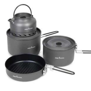 Fox Cookware 4 piece Deluxe Cook Set - zestaw garnków 4-częściowy