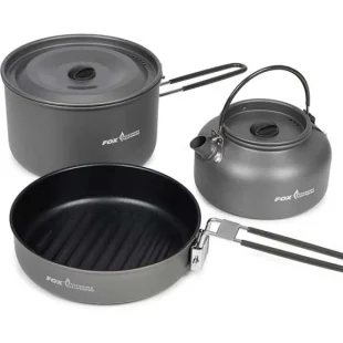 Fox Cookware 3 Piece Cook Set -Zestaw kuchenny