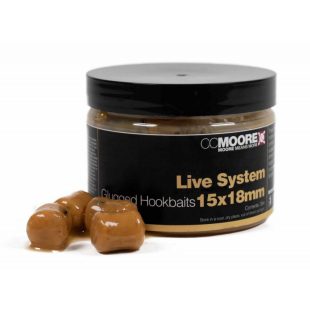 CC Moore Gluuged Hookbaits 15x18mm - Live System